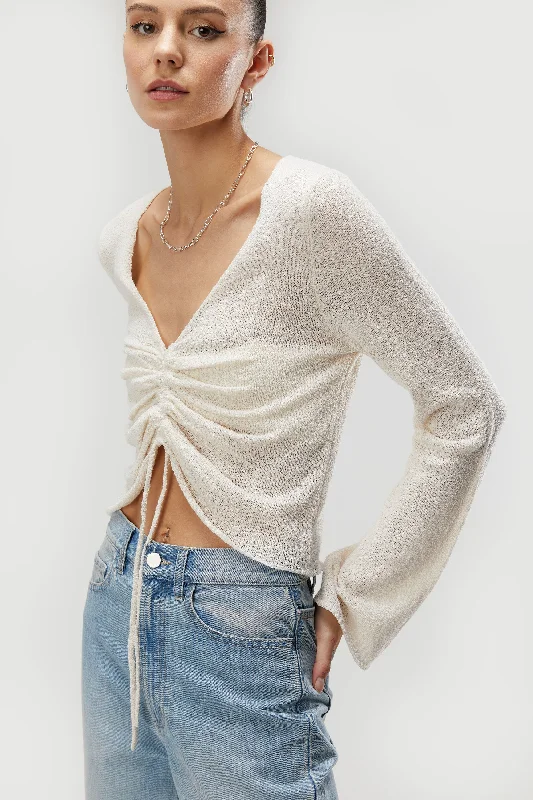 Chic Outfits Flash Sale On Trendy Outfits – Don't Miss Out GATHERED SWEATER