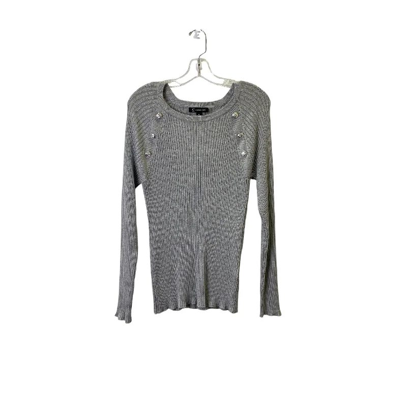 Effortless Style Sweater By Inc In Grey, Size:Xl