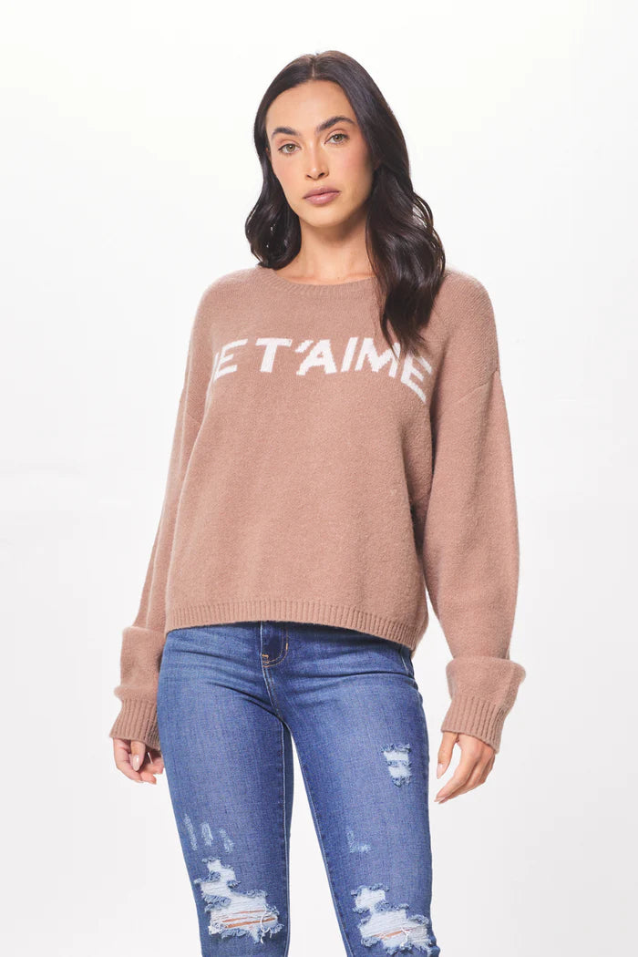 Disco - Inspired Retro Dance Look Women's Wardrobe Apparel Jacquard Crewneck Sweater