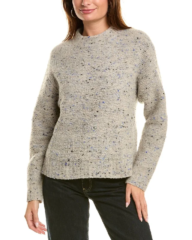 Wardrobe Essentials Theory Boxy Wool-Blend Sweater