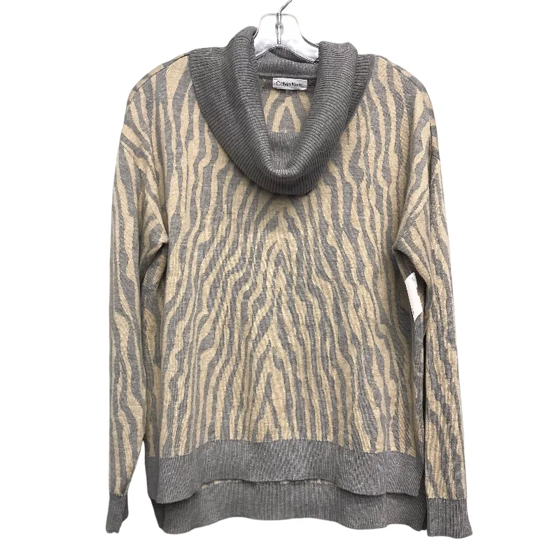 Day To Night Styles Sweater By Calvin Klein In Multi, Size:S