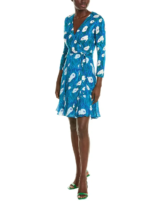 Diane von Furstenberg Irina Silk Wrap Dress