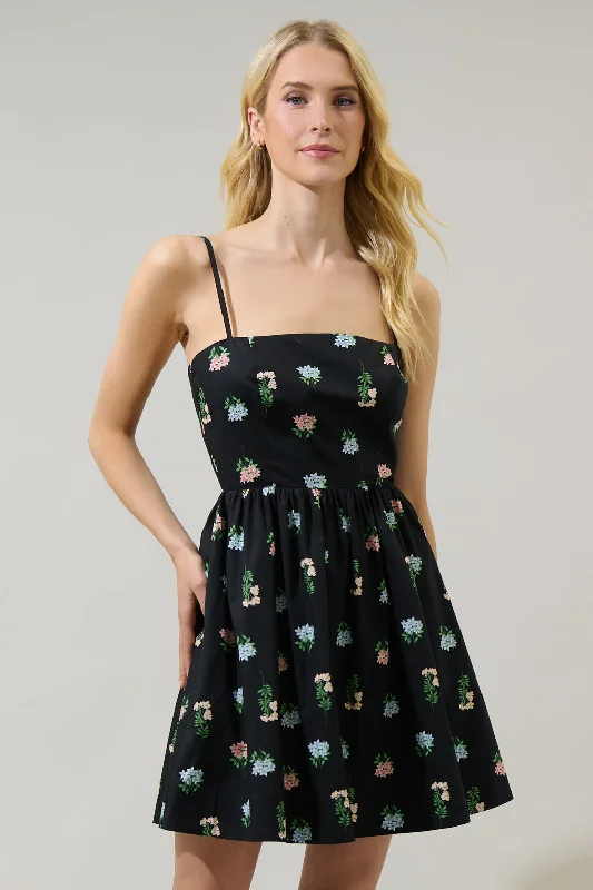 Mayrel Floral Lesly Fit and Flare Dress