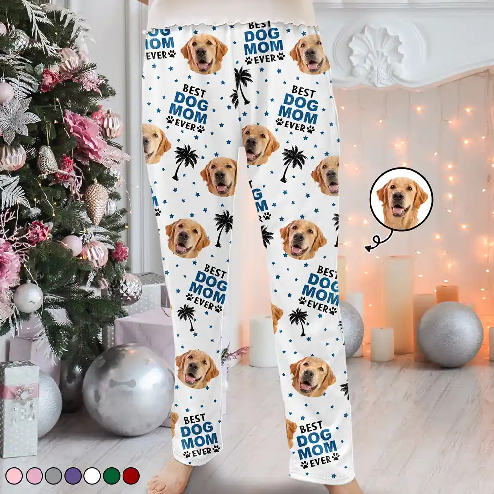 Custom Photo Best Pet Ever - Personalized Pajama Pants