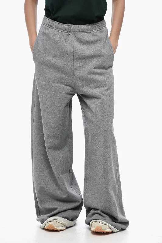 Maison Margiela MM6 Brushed Cotton Palazzo Sweatpants