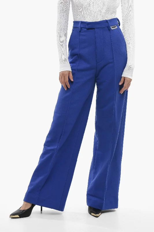 Vetements High-waisted Pants with Front Pleats