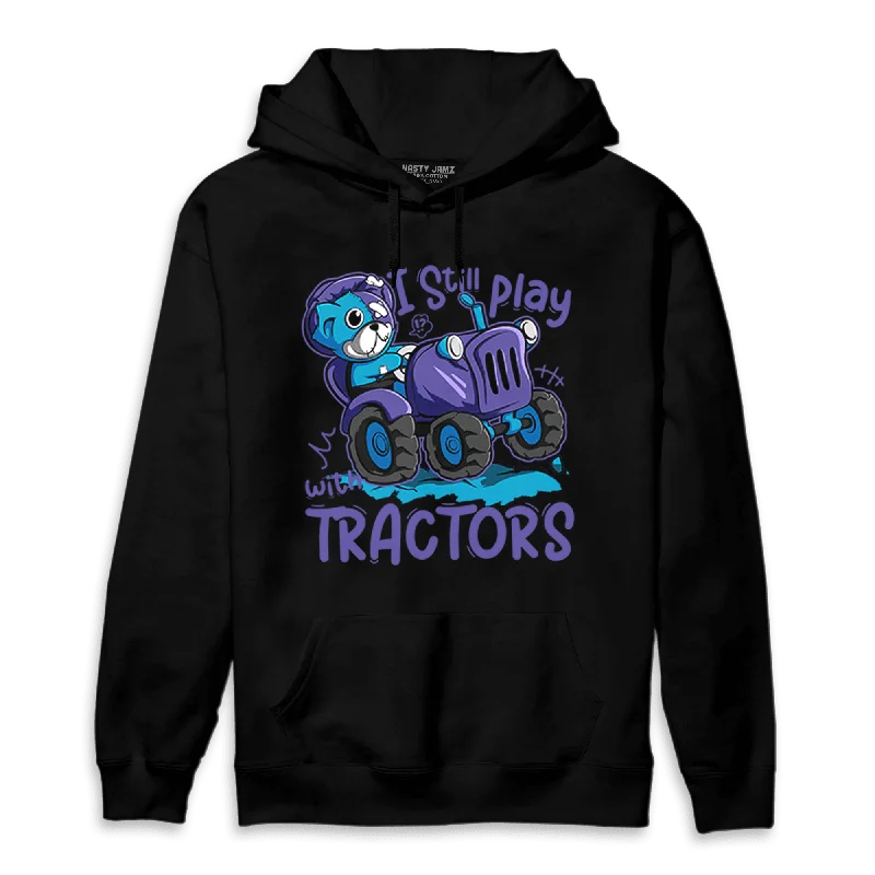 Versatile Clothing For All Genders Enjoy Discount NastyJamz Aqua 6s Hoodie Match Play With Tractors BER