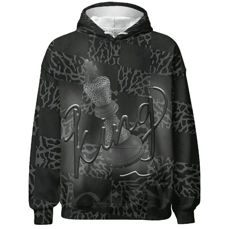 Trendy Unisex Streetwear Fashion Seasonal Sale NastyJamz Fear Pack 3s Hoodie Match Black King All-Over Print Trendy Unisex Streetwear Fashion Seasonal Sale NastyJamz Fear Pack 3s Hoodie Match Black King All-Over Print