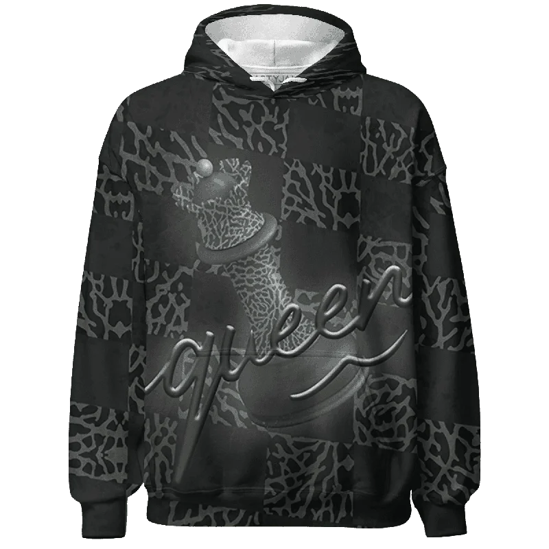 Sleek And Contemporary Gender-Free Outfits Chic Trend Collection NastyJamz Fear Pack 3s Hoodie Match Black Queen All-Over Print Sleek And Contemporary Gender-Free Outfits Chic Trend Collection NastyJamz Fear Pack 3s Hoodie Match Black Queen All-Over Print