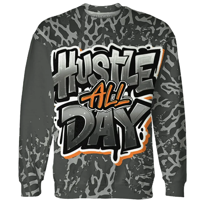 Minimalist Unisex Wardrobe Must-Haves Must-Have Style Discounts NastyJamz Fear Pack 3s Sweatshirt Match Hustle All Day All-Over Print Minimalist Unisex Wardrobe Must-Haves Must-Have Style Discounts NastyJamz Fear Pack 3s Sweatshirt Match Hustle All Day All-Over Print