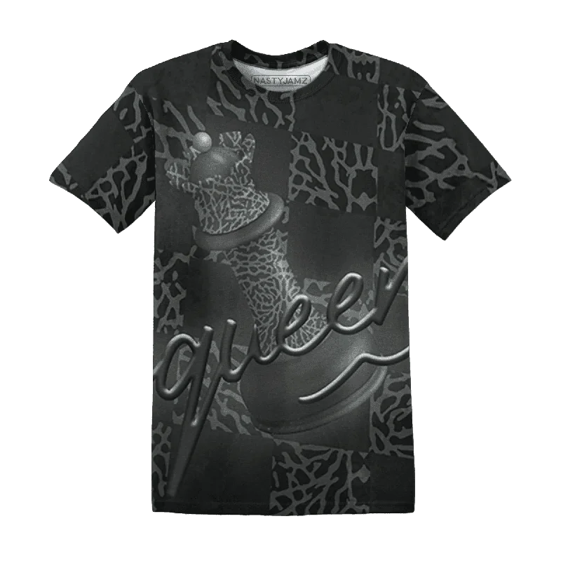 Elegant And Minimal Gender-Free Clothing You'Ll Love Us Because NastyJamz Fear Pack 3s T-Shirt Match Black Queen All-Over Print Elegant And Minimal Gender-Free Clothing You'Ll Love Us Because NastyJamz Fear Pack 3s T-Shirt Match Black Queen All-Over Print