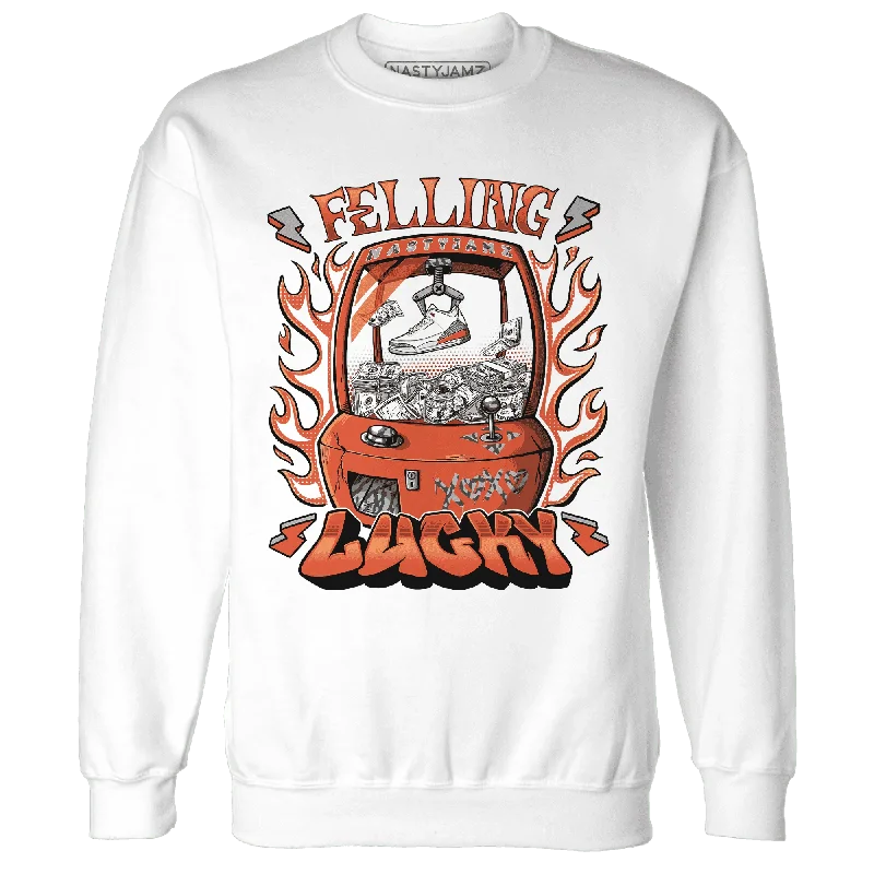 Classic And Timeless Gender-Neutral Fashion Discover Promotions NastyJamz Georgia Peach 3s Sweatshirt Match Feeling Lucky Classic And Timeless Gender-Neutral Fashion Discover Promotions NastyJamz Georgia Peach 3s Sweatshirt Match Feeling Lucky