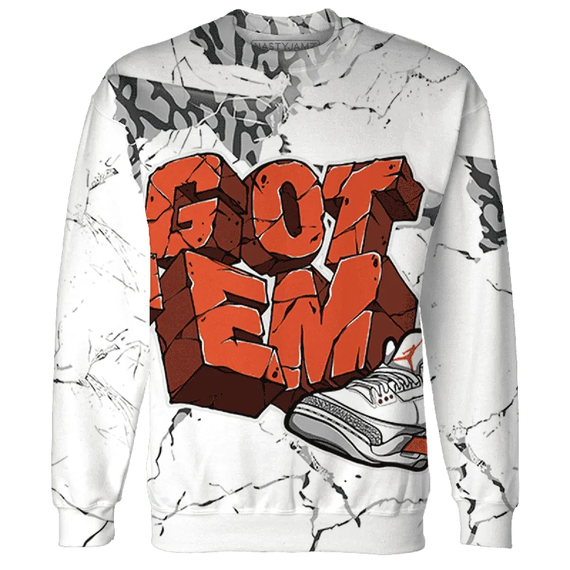 Urban-Inspired Unisex Fashion Trends Unleash Your Fashion NastyJamz Georgia Peach 3s Sweatshirt Match Got Em All-Over Print Urban-Inspired Unisex Fashion Trends Unleash Your Fashion NastyJamz Georgia Peach 3s Sweatshirt Match Got Em All-Over Print