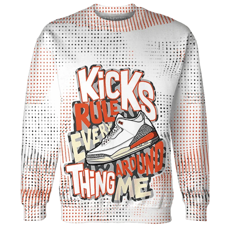Bold And Trendy Gender-Neutral Outfits Huge Price Cut NastyJamz Georgia Peach 3s Sweatshirt Match Kicks Rule All-Over Print Bold And Trendy Gender-Neutral Outfits Huge Price Cut NastyJamz Georgia Peach 3s Sweatshirt Match Kicks Rule All-Over Print