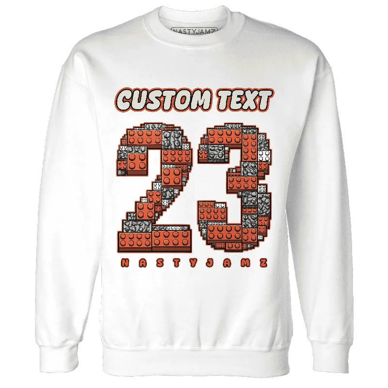 Comfortable Gender-Free Fashion Choices Fashion Sale NastyJamz Georgia Peach 3s Sweatshirt Match Number 23 Custom Text Comfortable Gender-Free Fashion Choices Fashion Sale NastyJamz Georgia Peach 3s Sweatshirt Match Number 23 Custom Text