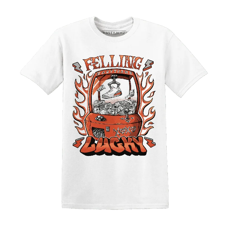 Relaxed-Fit Unisex Fashion For All-Day Comfort Modern Chic Discounts NastyJamz Georgia Peach 3s T-Shirt Match Feeling Lucky Relaxed-Fit Unisex Fashion For All-Day Comfort Modern Chic Discounts NastyJamz Georgia Peach 3s T-Shirt Match Feeling Lucky