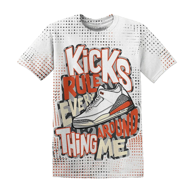 Urban-Inspired Unisex Fashion Trends Sleek Style Discounts NastyJamz Georgia Peach 3s T-Shirt Match Kicks Rule All-Over Print Urban-Inspired Unisex Fashion Trends Sleek Style Discounts NastyJamz Georgia Peach 3s T-Shirt Match Kicks Rule All-Over Print