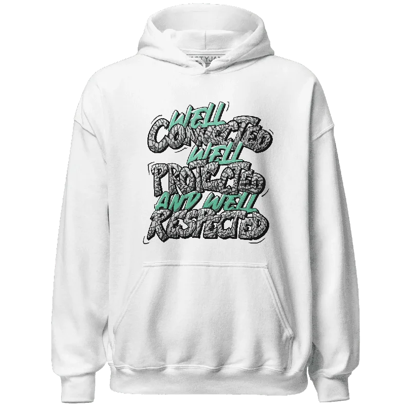 Versatile And Stylish Unisex Apparel Seasonal Picks NastyJamz Green Glow 3s Hoodie Match WELL Versatile And Stylish Unisex Apparel Seasonal Picks NastyJamz Green Glow 3s Hoodie Match WELL