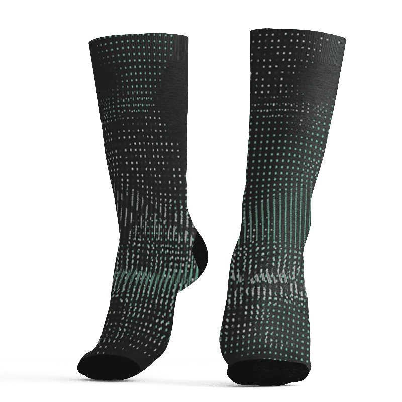 Oversized And Relaxed Unisex Fashion Limited Stock, Big Sale NastyJamz Green Glow 3s Socks Match Kicks Rule All-Over Print Oversized And Relaxed Unisex Fashion Limited Stock, Big Sale NastyJamz Green Glow 3s Socks Match Kicks Rule All-Over Print