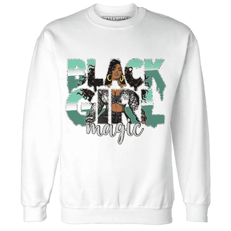 Chic And Contemporary Unisex Clothing Choices Imeless Style NastyJamz Green Glow 3s Sweatshirt Match Black Girl Magic
