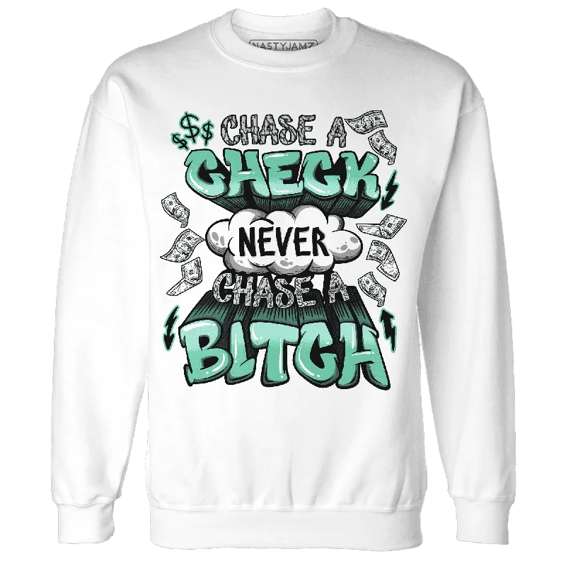 Classic Unisex Fashion Looks Day-To-Night Styles NastyJamz Green Glow 3s Sweatshirt Match Chase A Check Classic Unisex Fashion Looks Day-To-Night Styles NastyJamz Green Glow 3s Sweatshirt Match Chase A Check