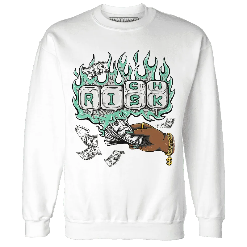 Minimalist Unisex Fashion Essentials Bid Farewell To The Old Season NastyJamz Green Glow 3s Sweatshirt Match Rich Or Risk Minimalist Unisex Fashion Essentials Bid Farewell To The Old Season NastyJamz Green Glow 3s Sweatshirt Match Rich Or Risk