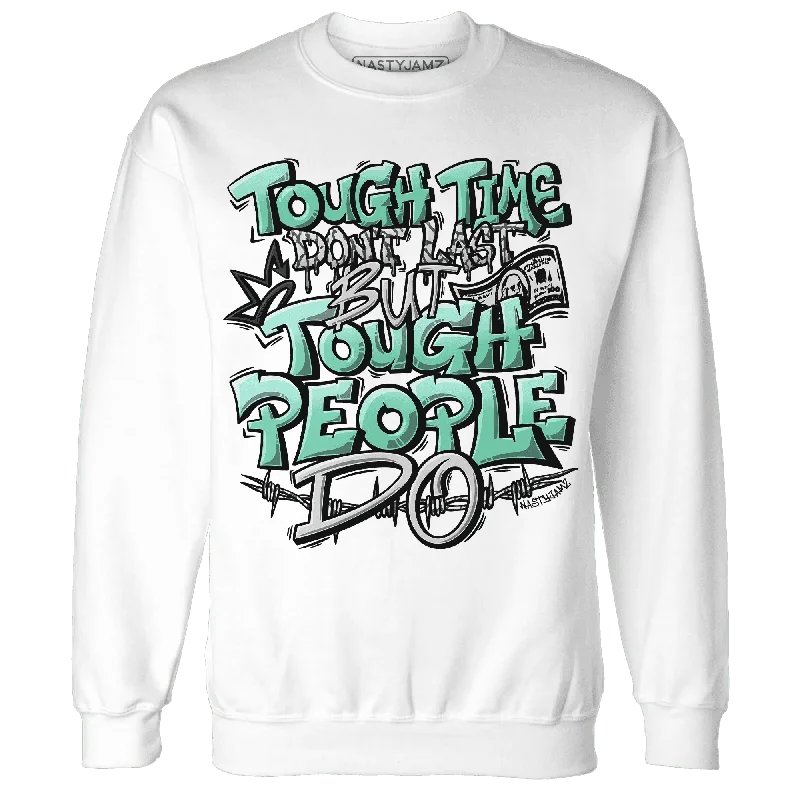 Fashion-Forward Unisex Apparel Limited Edition NastyJamz Green Glow 3s Sweatshirt Match Tough People Never Fall Fashion-Forward Unisex Apparel Limited Edition NastyJamz Green Glow 3s Sweatshirt Match Tough People Never Fall