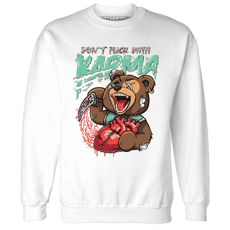 Gender-Neutral Clothing Styles Flash Sales NastyJamz Green Glow 3s Sweatshirt Match Turn The Tables BER Gender-Neutral Clothing Styles Flash Sales NastyJamz Green Glow 3s Sweatshirt Match Turn The Tables BER