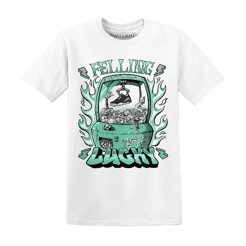 High-Quality Unisex Basics For All Occasions Save Big NastyJamz Green Glow 3s T-Shirt Match Feeling Lucky High-Quality Unisex Basics For All Occasions Save Big NastyJamz Green Glow 3s T-Shirt Match Feeling Lucky