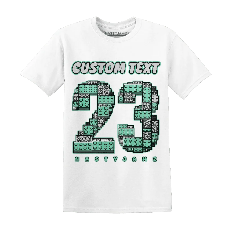 Breathable And Lightweight Unisex Wear Shop Sales NastyJamz Green Glow 3s T-Shirt Match Number 23 Custom Text Breathable And Lightweight Unisex Wear Shop Sales NastyJamz Green Glow 3s T-Shirt Match Number 23 Custom Text
