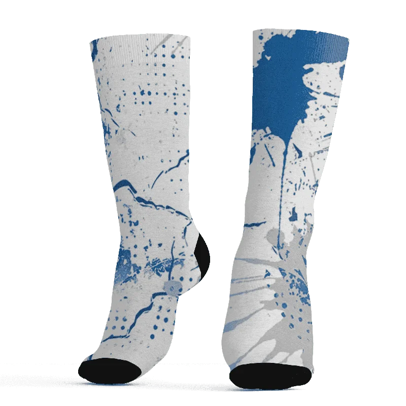 Classic And Timeless Unisex Style Limited Stock, Big Sale NastyJamz Industrial Blue 4s Socks Match MO sneaker All-Over Print Classic And Timeless Unisex Style Limited Stock, Big Sale NastyJamz Industrial Blue 4s Socks Match MO sneaker All-Over Print