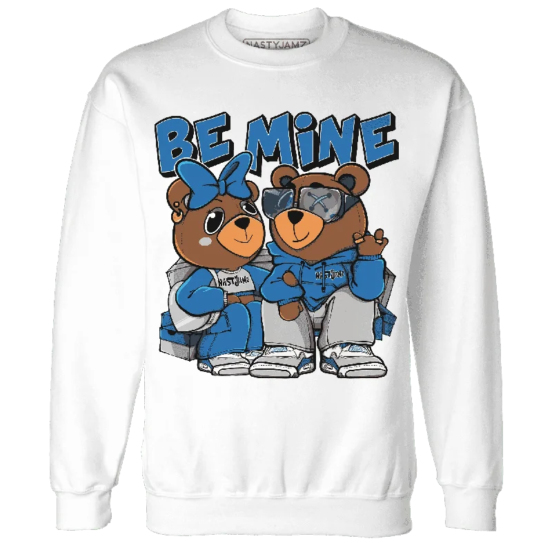 Gender-Neutral Trendy Clothing Styles Unleash Your Trend Driven Style NastyJamz Industrial Blue 4s Sweatshirt Match Be Mine BER