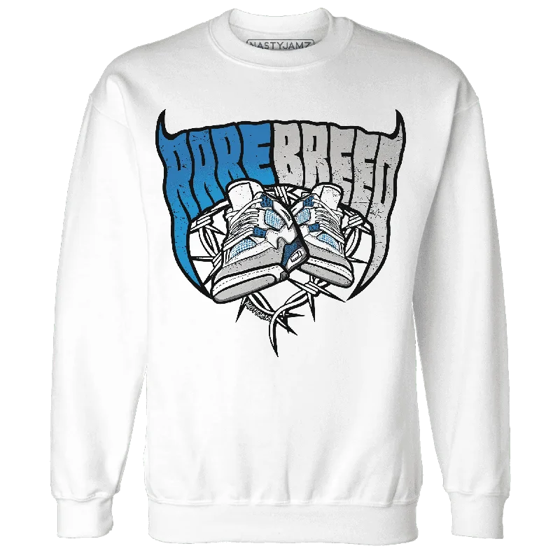 Sleek And Stylish Unisex Outerwear Fashion-Forward NastyJamz Industrial Blue 4s Sweatshirt Match Rare Breed Sneaker Sleek And Stylish Unisex Outerwear Fashion-Forward NastyJamz Industrial Blue 4s Sweatshirt Match Rare Breed Sneaker