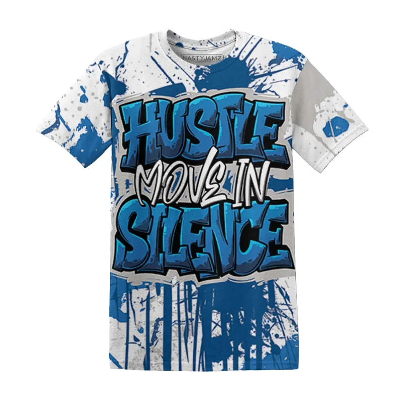 Chic And Contemporary Unisex Clothing Choices Style Redefined NastyJamz Industrial Blue 4s T-Shirt Match Hustle Move In Silence All-Over Print Chic And Contemporary Unisex Clothing Choices Style Redefined NastyJamz Industrial Blue 4s T-Shirt Match Hustle Move In Silence All-Over Print