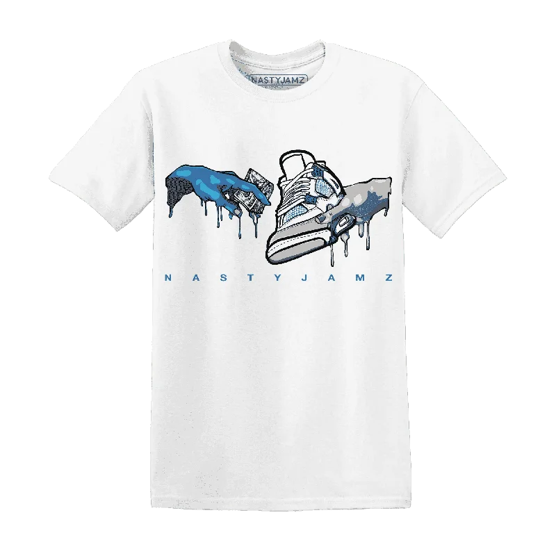 Classic And Timeless Unisex Style New Styles Just In NastyJamz Industrial Blue 4s T-Shirt Match Take My Money Sneaker Classic And Timeless Unisex Style New Styles Just In NastyJamz Industrial Blue 4s T-Shirt Match Take My Money Sneaker