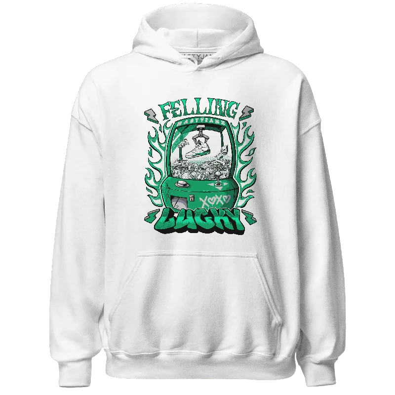 Versatile Clothing For All Genders Limited Time Flash Sale NastyJamz Lucky Green 5s Hoodie Match Feeling Lucky Versatile Clothing For All Genders Limited Time Flash Sale NastyJamz Lucky Green 5s Hoodie Match Feeling Lucky