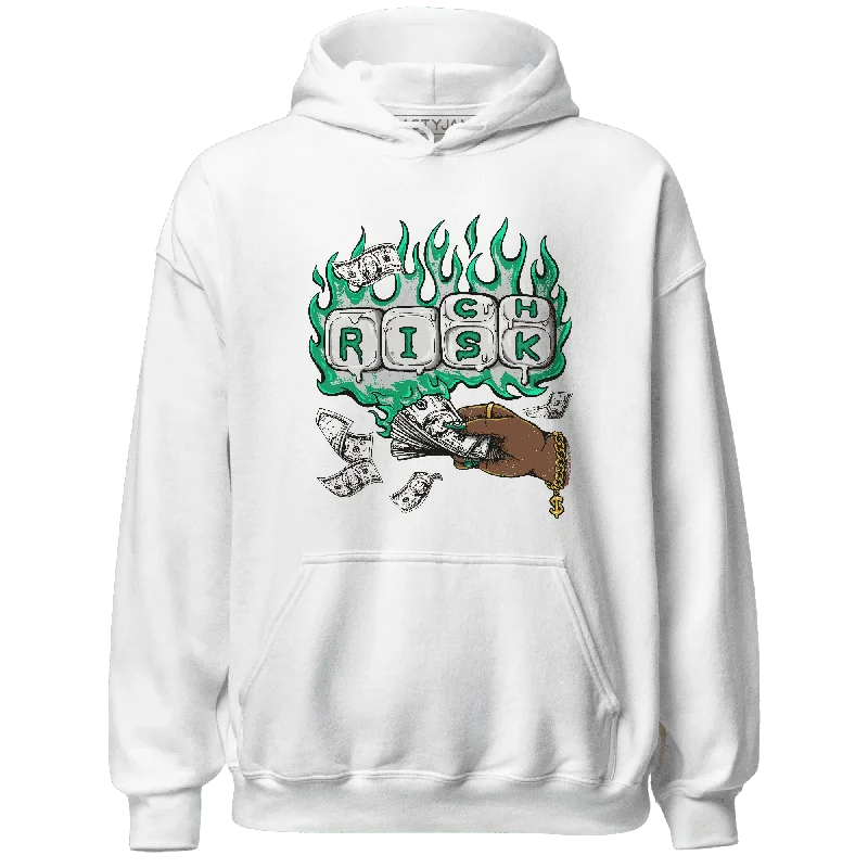 Effortless And Modern Unisex Dressing Fashion Forward Femininity NastyJamz Lucky Green 5s Hoodie Match Rich Or Risk