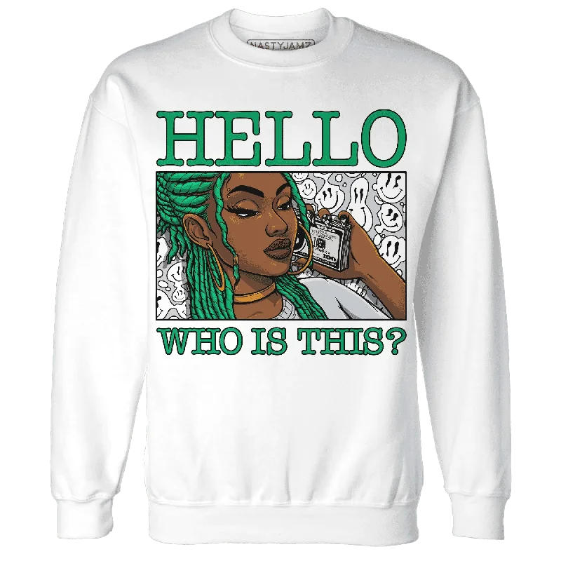 Soft And Breathable Unisex Loungewear Fashion Forward NastyJamz Lucky Green 5s Sweatshirt Match Hello Girl Soft And Breathable Unisex Loungewear Fashion Forward NastyJamz Lucky Green 5s Sweatshirt Match Hello Girl