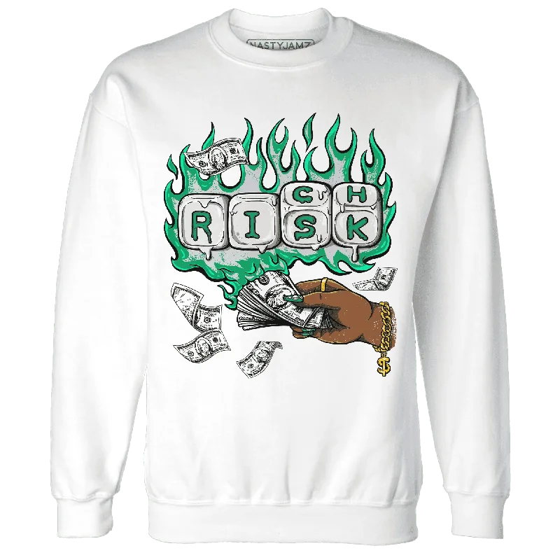 Functional And Stylish Unisex Outerwear Comfort Meets Fashion NastyJamz Lucky Green 5s Sweatshirt Match Rich Or Risk Functional And Stylish Unisex Outerwear Comfort Meets Fashion NastyJamz Lucky Green 5s Sweatshirt Match Rich Or Risk