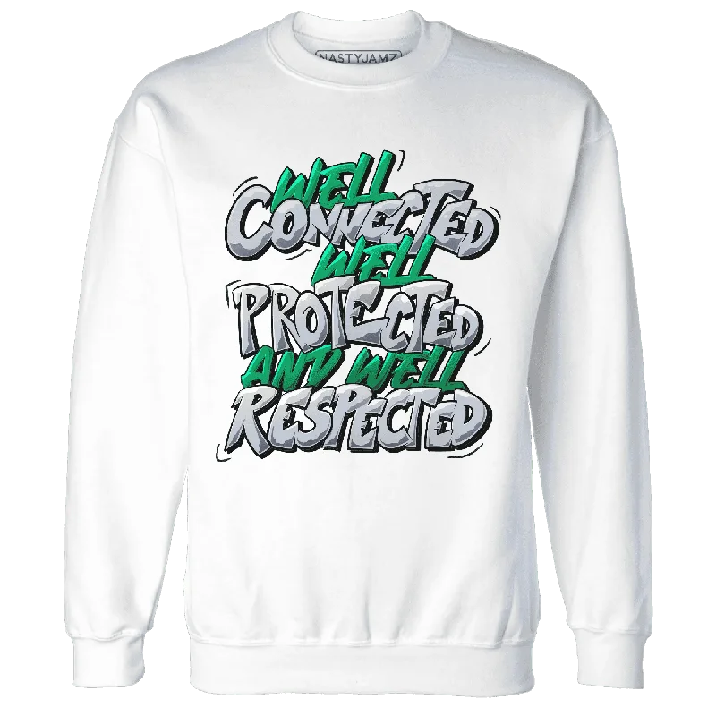 Contemporary Gender-Free Clothing Styles Hot Deals NastyJamz Lucky Green 5s Sweatshirt Match WELL Contemporary Gender-Free Clothing Styles Hot Deals NastyJamz Lucky Green 5s Sweatshirt Match WELL