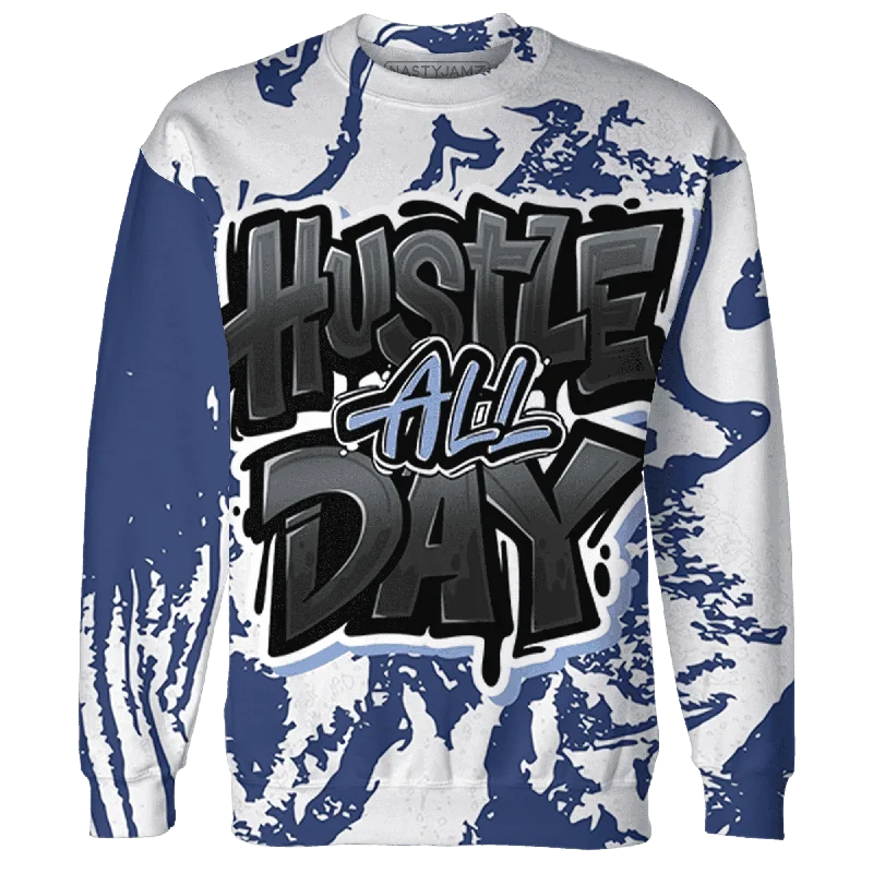 Functional And Stylish Unisex Outerwear Exclusive Sale NastyJamz Midnight Navy 5s Sweatshirt Match Hustle All Day All-Over Print Functional And Stylish Unisex Outerwear Exclusive Sale NastyJamz Midnight Navy 5s Sweatshirt Match Hustle All Day All-Over Print