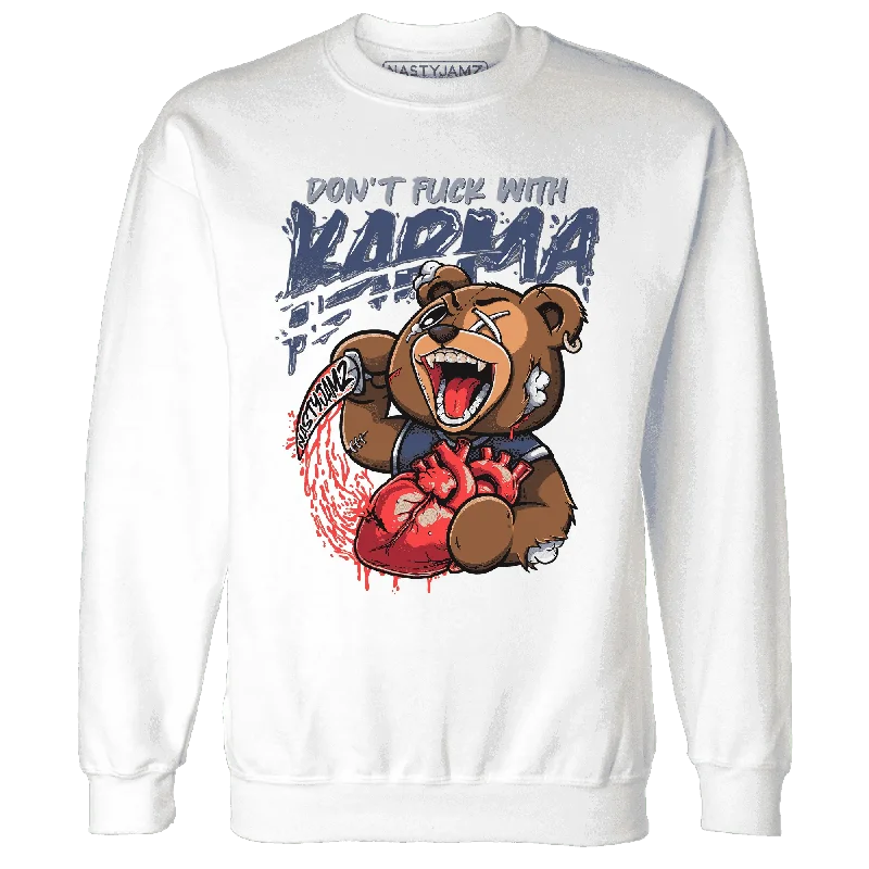Trendy Unisex Streetwear Fashion Huge Markdowns NastyJamz Midnight Navy 5s Sweatshirt Match Turn The Tables BER Trendy Unisex Streetwear Fashion Huge Markdowns NastyJamz Midnight Navy 5s Sweatshirt Match Turn The Tables BER