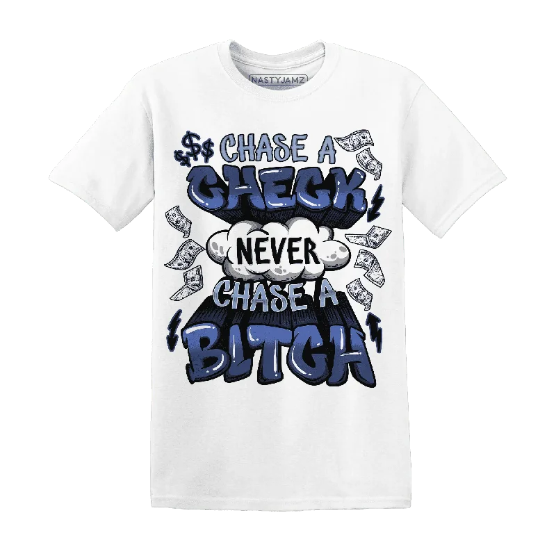 Gender-Neutral Trendy Clothing Styles Top Brand Discounts NastyJamz Midnight Navy 5s T-Shirt Match Chase A Check Gender-Neutral Trendy Clothing Styles Top Brand Discounts NastyJamz Midnight Navy 5s T-Shirt Match Chase A Check