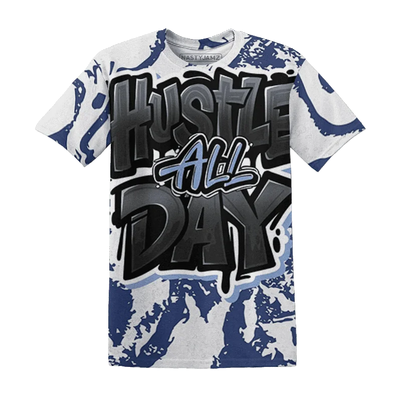 Functional And Stylish Unisex Outerwear Street Chic Discounts NastyJamz Midnight Navy 5s T-Shirt Match Hustle All Day All-Over Print Functional And Stylish Unisex Outerwear Street Chic Discounts NastyJamz Midnight Navy 5s T-Shirt Match Hustle All Day All-Over Print