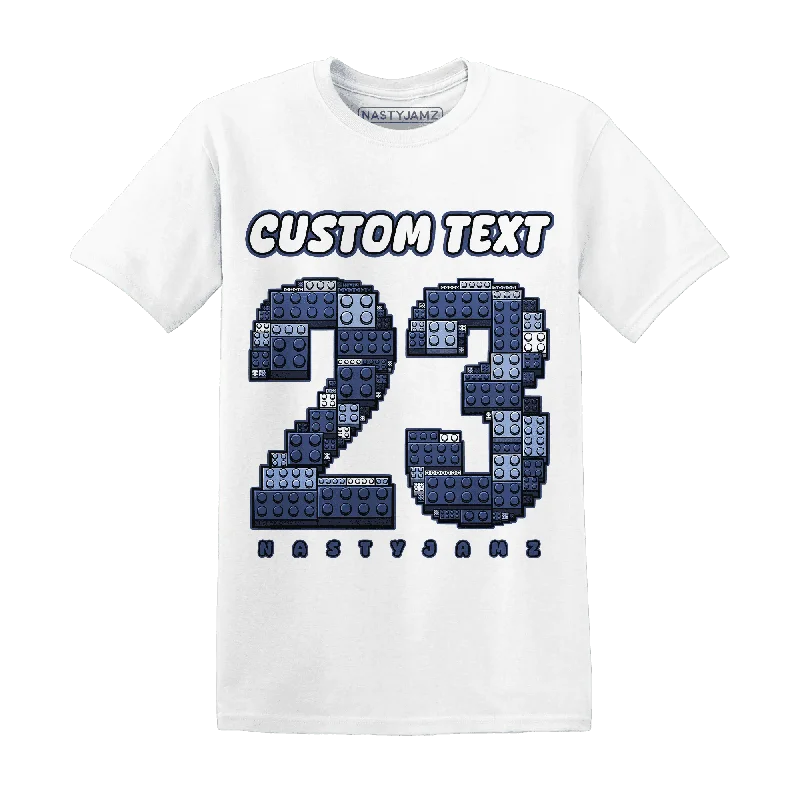Trendy Unisex Seasonal Picks NastyJamz Midnight Navy 5s T-Shirt Match Number 23 Custom Text Trendy Unisex Seasonal Picks NastyJamz Midnight Navy 5s T-Shirt Match Number 23 Custom Text
