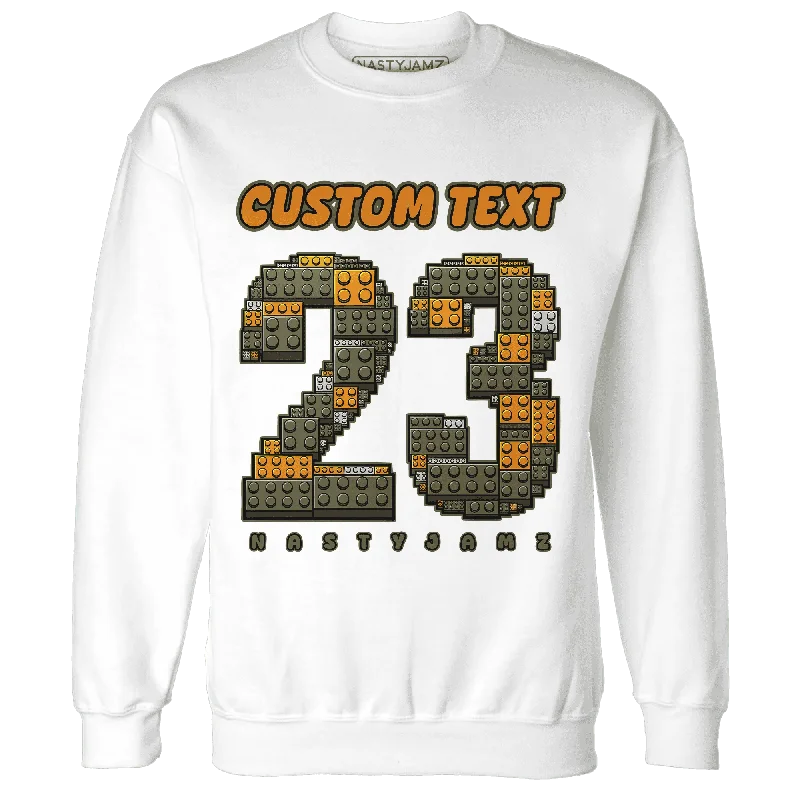 Versatile And Stylish Unisex Apparel Enjoy Discount NastyJamz Olive 5s Sweatshirt Match Number 23 Custom Text Versatile And Stylish Unisex Apparel Enjoy Discount NastyJamz Olive 5s Sweatshirt Match Number 23 Custom Text