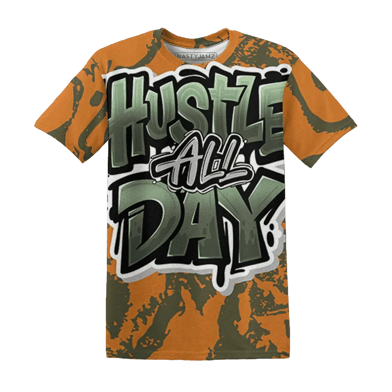 Relaxed-Fit Unisex Clothing Options Bold Fashion Sales NastyJamz Olive 5s T-Shirt Match Hustle All Day All-Over Print Relaxed-Fit Unisex Clothing Options Bold Fashion Sales NastyJamz Olive 5s T-Shirt Match Hustle All Day All-Over Print