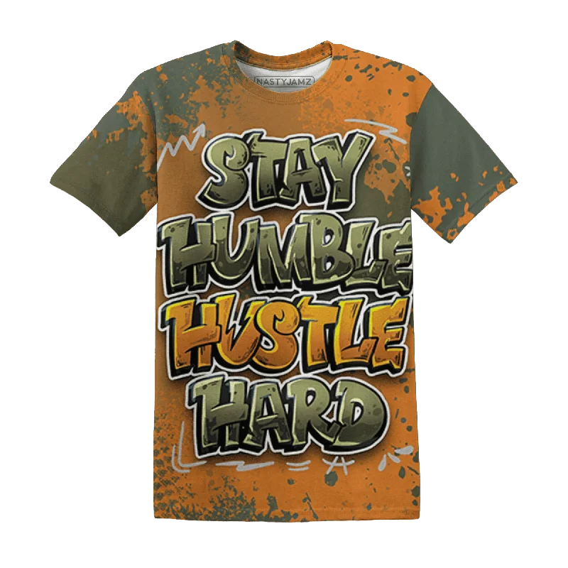 Functional And Stylish Unisex Outerwear Sophisticated Fashion NastyJamz Olive 5s T-Shirt Match Stay Humble Hustle Hard All-Over Print Functional And Stylish Unisex Outerwear Sophisticated Fashion NastyJamz Olive 5s T-Shirt Match Stay Humble Hustle Hard All-Over Print