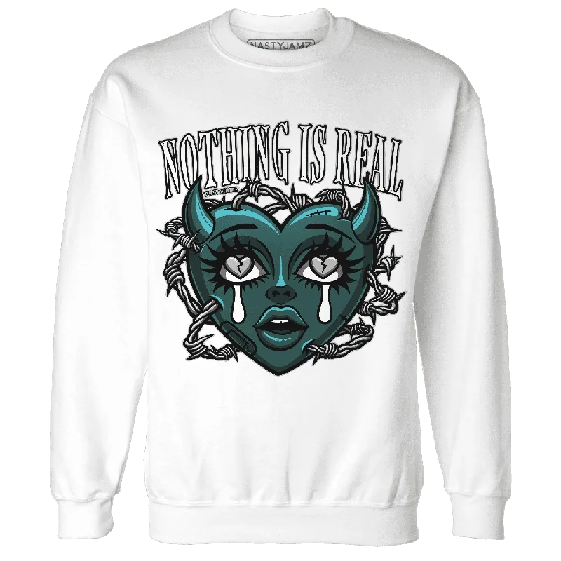 Chic And Casual Unisex Fashion Trends Relaxed Style NastyJamz Oxidized Green 4s Sweatshirt Match Nothing Is Real Chic And Casual Unisex Fashion Trends Relaxed Style NastyJamz Oxidized Green 4s Sweatshirt Match Nothing Is Real