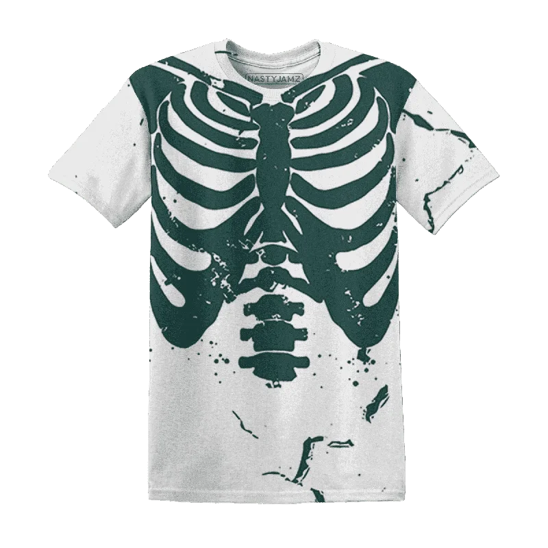 Oversized Unisex Fashion Pieces Step Ahead, Lead The Trend NastyJamz Oxidized Green 4s T-Shirt Match Skeleton Y2k All-Over Print Oversized Unisex Fashion Pieces Step Ahead, Lead The Trend NastyJamz Oxidized Green 4s T-Shirt Match Skeleton Y2k All-Over Print